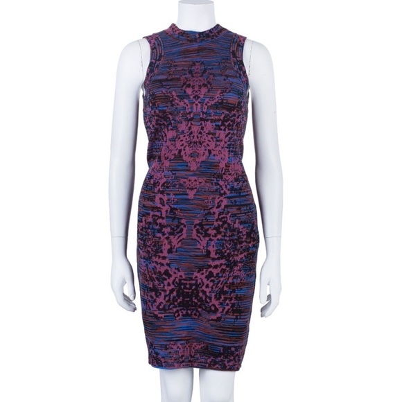 Missoni Dresses & Skirts - Missoni Elegant Purple and Blue Patterned Midi Dress
